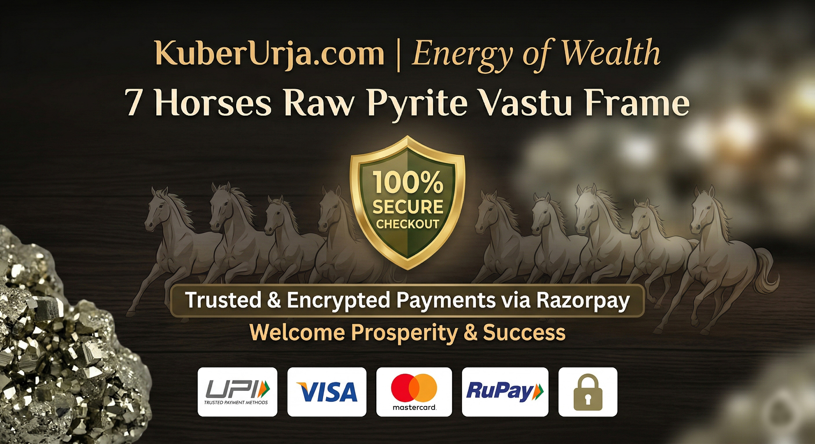 100% Secure Checkout